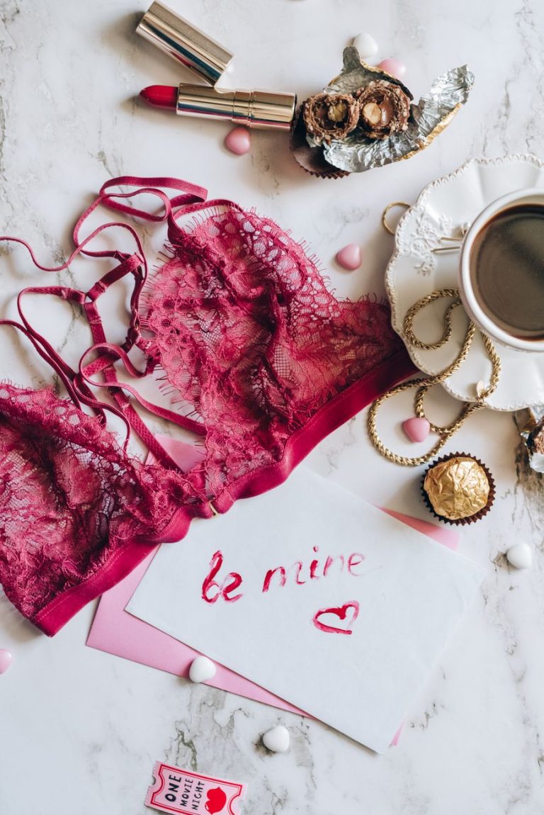 Femme en lingerie