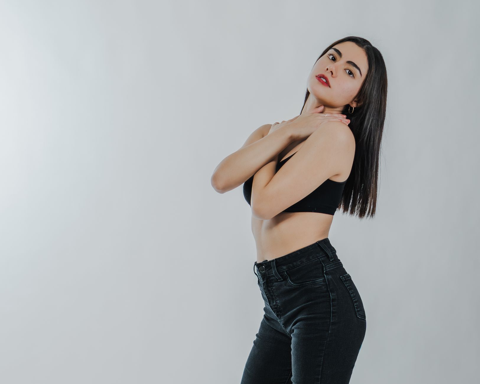 Jeune femme séduisante